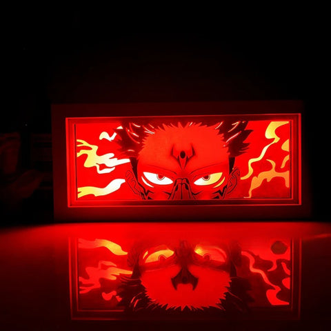 ONE PIECE Dragon Ball Hokage Paper Carving Lamp Photo Frame