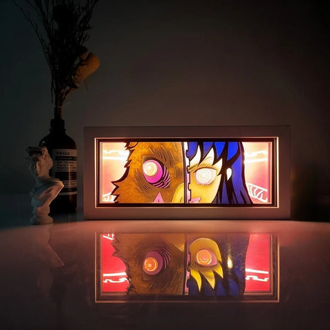 ONE PIECE Dragon Ball Hokage Paper Carving Lamp Photo Frame