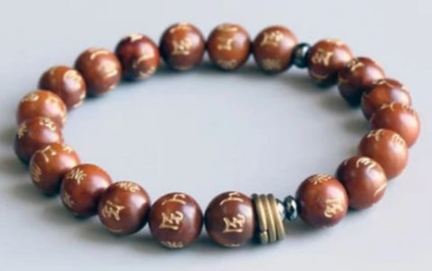 108 powder crystal bracelets, necklace lotus pendant bracelet Buddha bead necklace m3331299