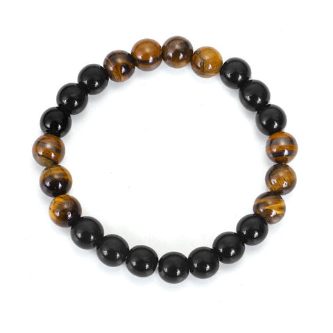 Necklace Set 108 Tiger's Eye Yoga Necklace Tassel Sweater Chain m3331304