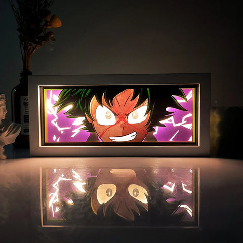 ONE PIECE Dragon Ball Hokage Paper Carving Lamp Photo Frame