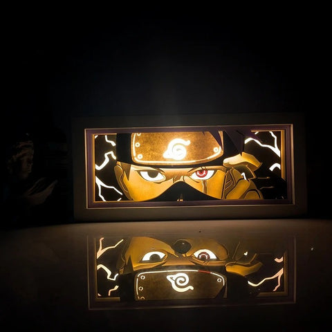 ONE PIECE Dragon Ball Hokage Paper Carving Lamp Photo Frame