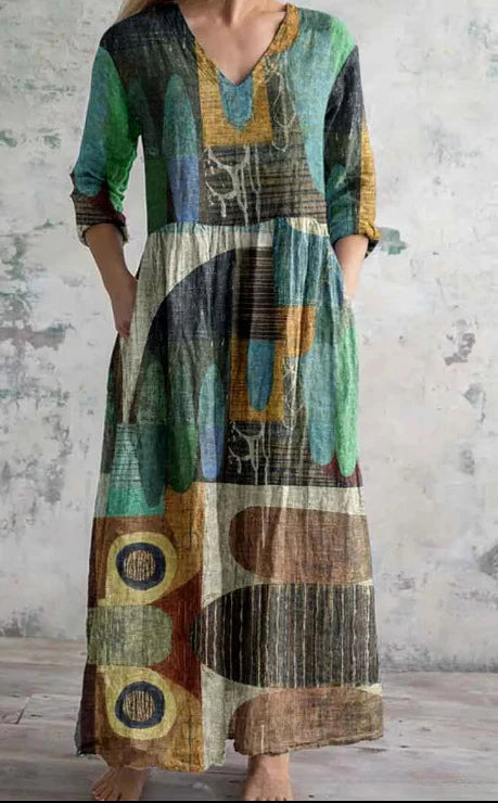 Loose dress women m301073