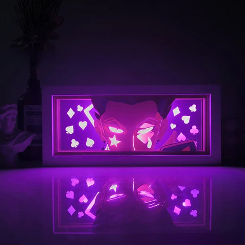 ONE PIECE Dragon Ball Hokage Paper Carving Lamp Photo Frame