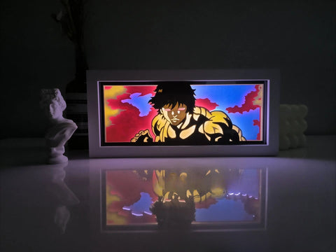 ONE PIECE Dragon Ball Hokage Paper Carving Lamp Photo Frame