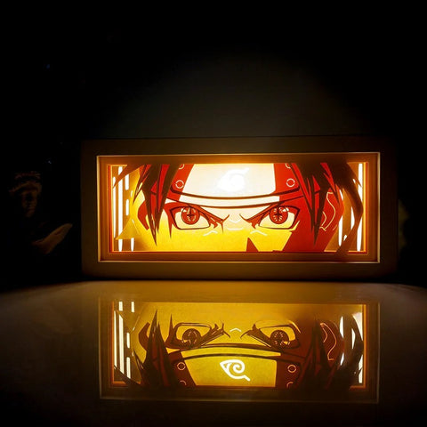 ONE PIECE Dragon Ball Hokage Paper Carving Lamp Photo Frame