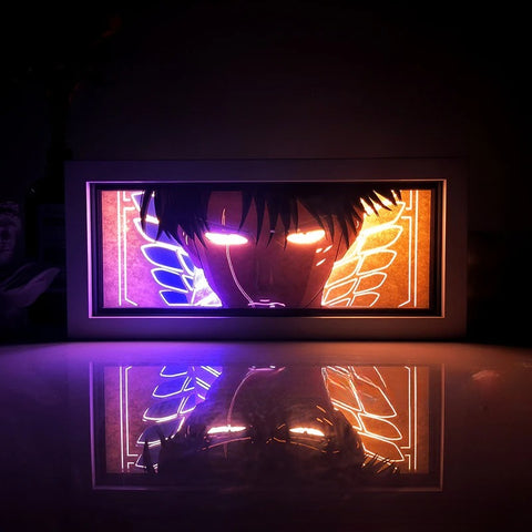 ONE PIECE Dragon Ball Hokage Paper Carving Lamp Photo Frame