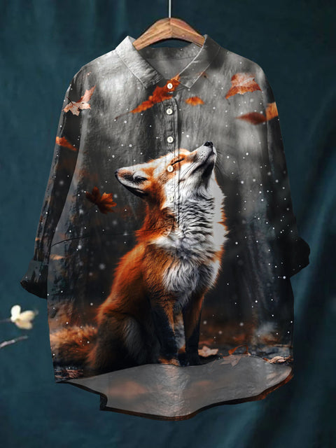 Loose printing crew neck casual large size women's T-shirt m301279