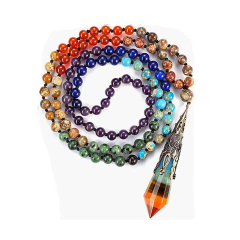 Black Gallstone Elastic Bracelet Skull Pendant Natural Turquoise Tiger Eye Tassel Crystal Volcanic Stone Beaded Bracelet m3331320