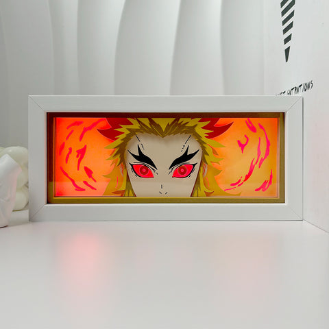ONE PIECE Dragon Ball Hokage Paper Carving Lamp Photo Frame