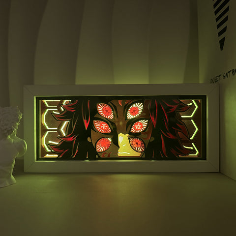 ONE PIECE Dragon Ball Hokage Paper Carving Lamp Photo Frame