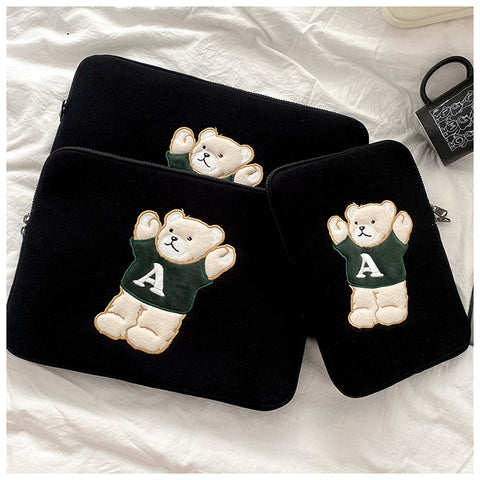 Cute Storage AC Bear iPad Notebook 13-15 Inch Tablet Bag Sleeve Sleeve m3330820