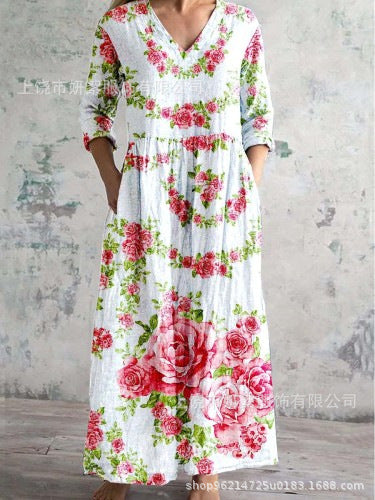 Loose dress women m301073