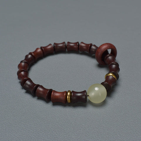 Eighteen-seed bracelet Duobao Bodhi red stone providence eighteen-son Buddha beads m3331279