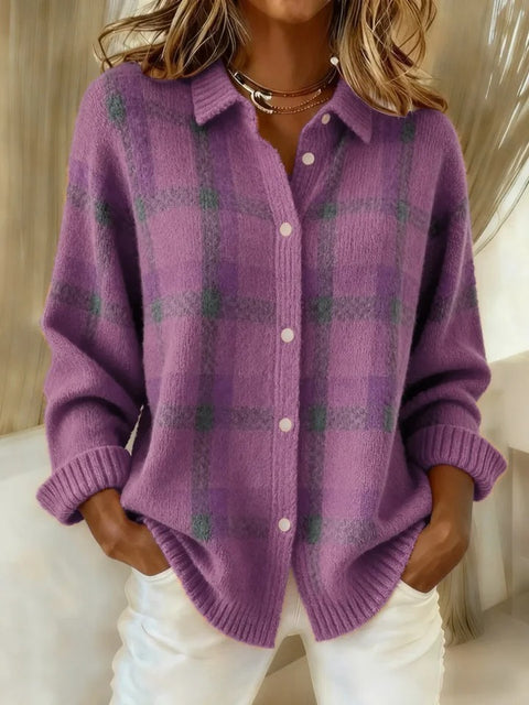Wear a loose lazy wind soft waxy sweater jacket top m302191
