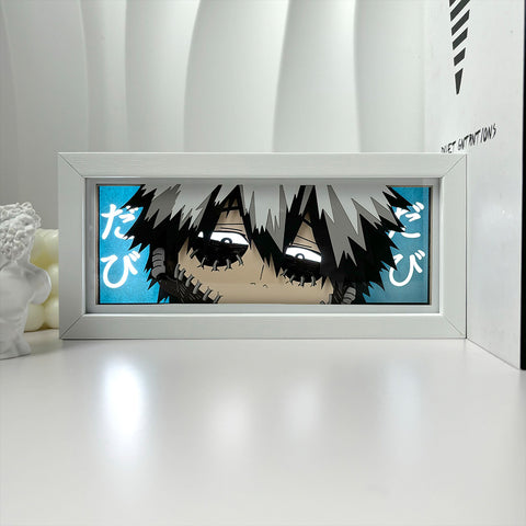 ONE PIECE Dragon Ball Hokage Paper Carving Lamp Photo Frame