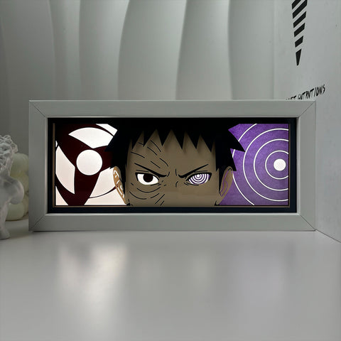 ONE PIECE Dragon Ball Hokage Paper Carving Lamp Photo Frame