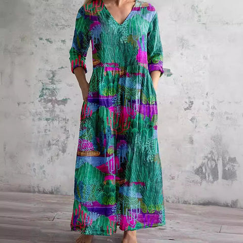 Women's slim-fit style hanging dress m301070