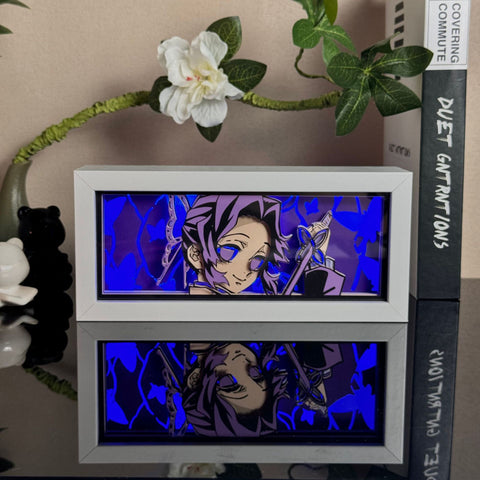 ONE PIECE Dragon Ball Hokage Paper Carving Lamp Photo Frame