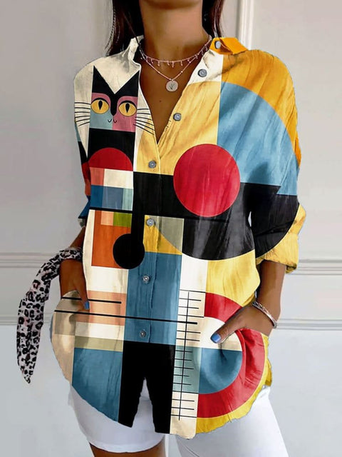 Long Sleeve Print 3D Floral Short Sleeve Pattern m301217