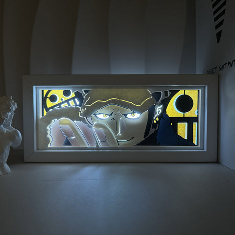 ONE PIECE Dragon Ball Hokage Paper Carving Lamp Photo Frame