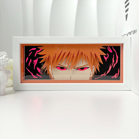 ONE PIECE Dragon Ball Hokage Paper Carving Lamp Photo Frame