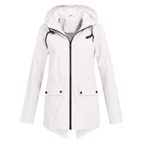 Windbreaker Zipper Hooded Lightweight Outdoor Windproof Jacket Thin Outdoor Jacket m300472