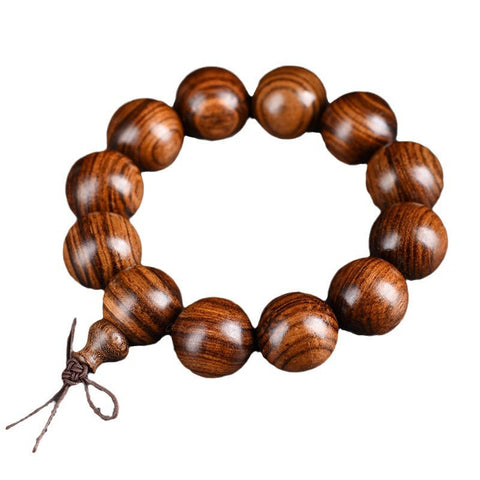 Black rosewood bracelet Wooden Buddha bead bracelet Men's cultural play Buddha beads Women's couple jewelry Bead rosary bead play m3331321