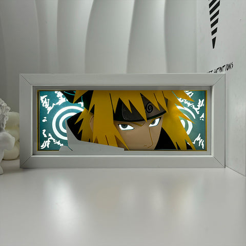 ONE PIECE Dragon Ball Hokage Paper Carving Lamp Photo Frame
