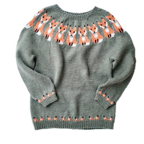 New sweater crew neck color matching loose fashion pullover knitted sweater m300454