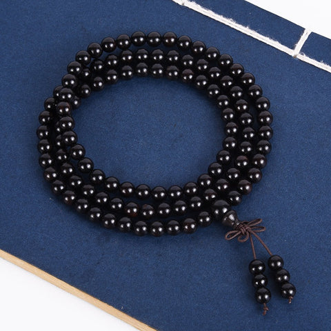 Ebony red sandalwood 108 beads bracelet wooden ebony bracelet m3331283