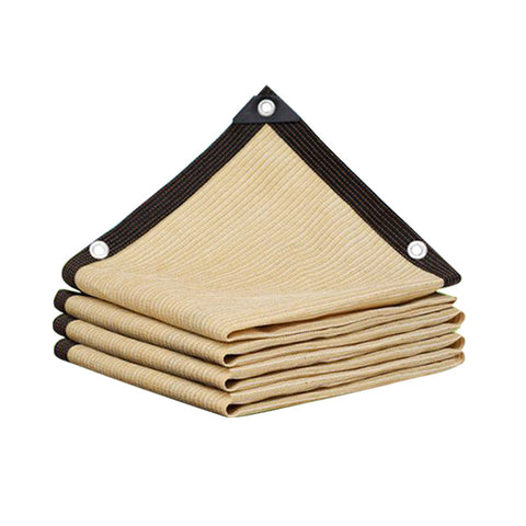 Edge punching, sun shading sail, courtyard balcony, outdoor shading, sun protection net, thickened thermal insulation net m3331147