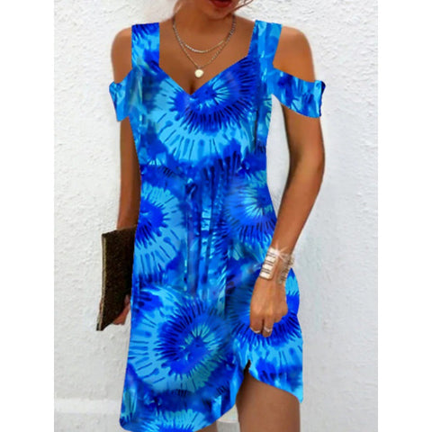 New Printed Elegant Dress M300194