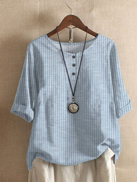 Women's loose fashion loose digital printing casual top m301541