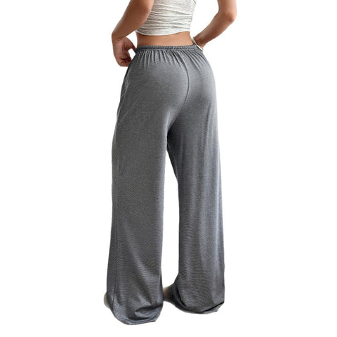 Sports wind strap straight trousers women's clothing m301381