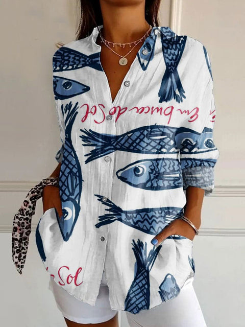 Seven sleeve shirt animal print 3D shirt m301214