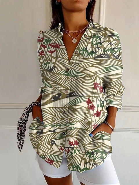 Seven sleeve shirt animal print 3D shirt m301214