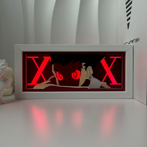 ONE PIECE Dragon Ball Hokage Paper Carving Lamp Photo Frame