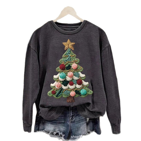 Autumn and winter top women's crew neck sweater m302181