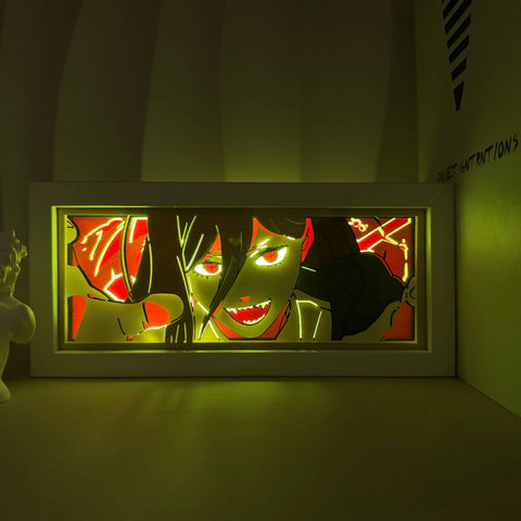 ONE PIECE Dragon Ball Hokage Paper Carving Lamp Photo Frame