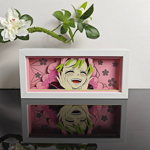 ONE PIECE Dragon Ball Hokage Paper Carving Lamp Photo Frame