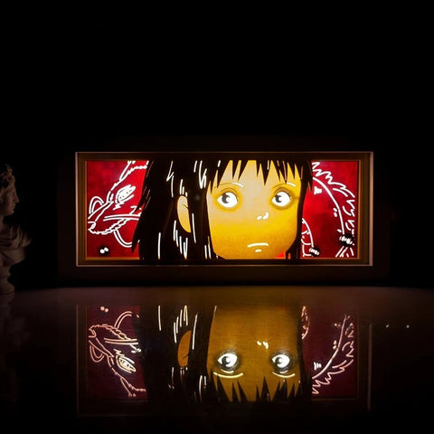 ONE PIECE Dragon Ball Hokage Paper Carving Lamp Photo Frame